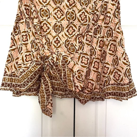 NEW Free People Imogen Sarong Wrap Skirt - Picture 5 of 6